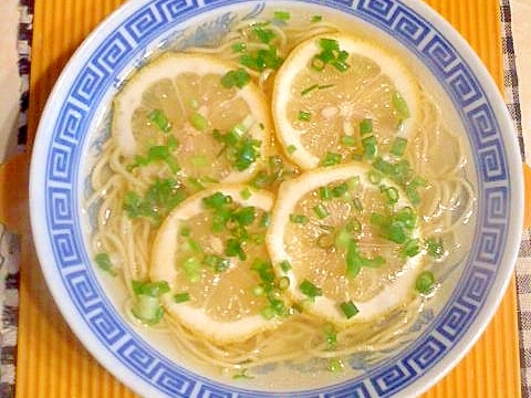 塩レモンラーメン♪